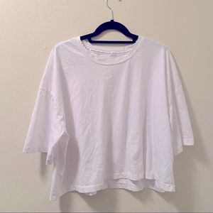 White Boyfriend Tee